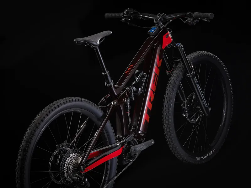 2022 Trek Rail 9.8 XT Electric Mountain Bike Carbon Red Smoke-2